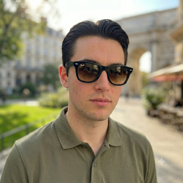 Ray-Ban Wayfarer კლასიკური მზის სათვალე გრადიენტული ლინზებით
